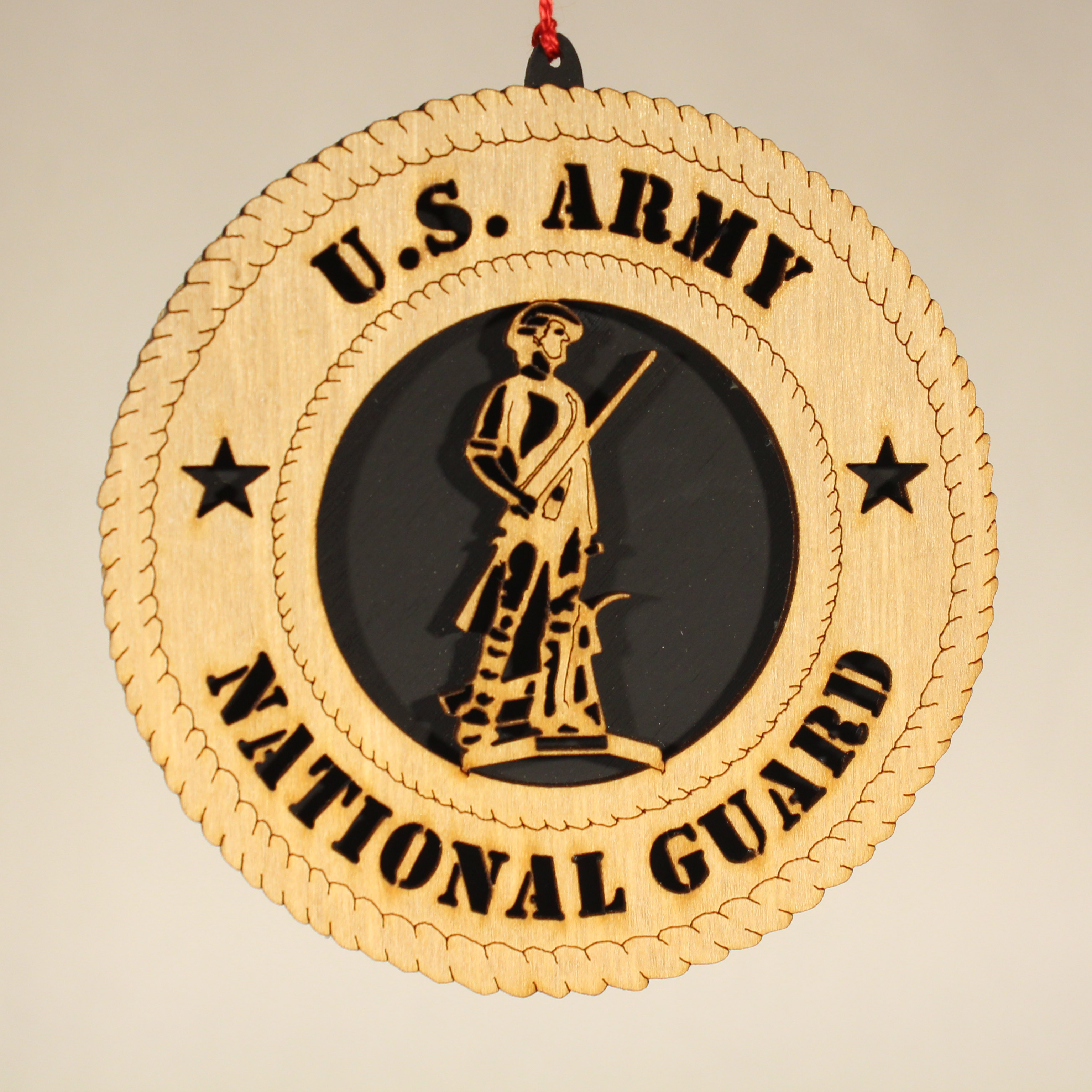 Military Army National Guard Ornament USA